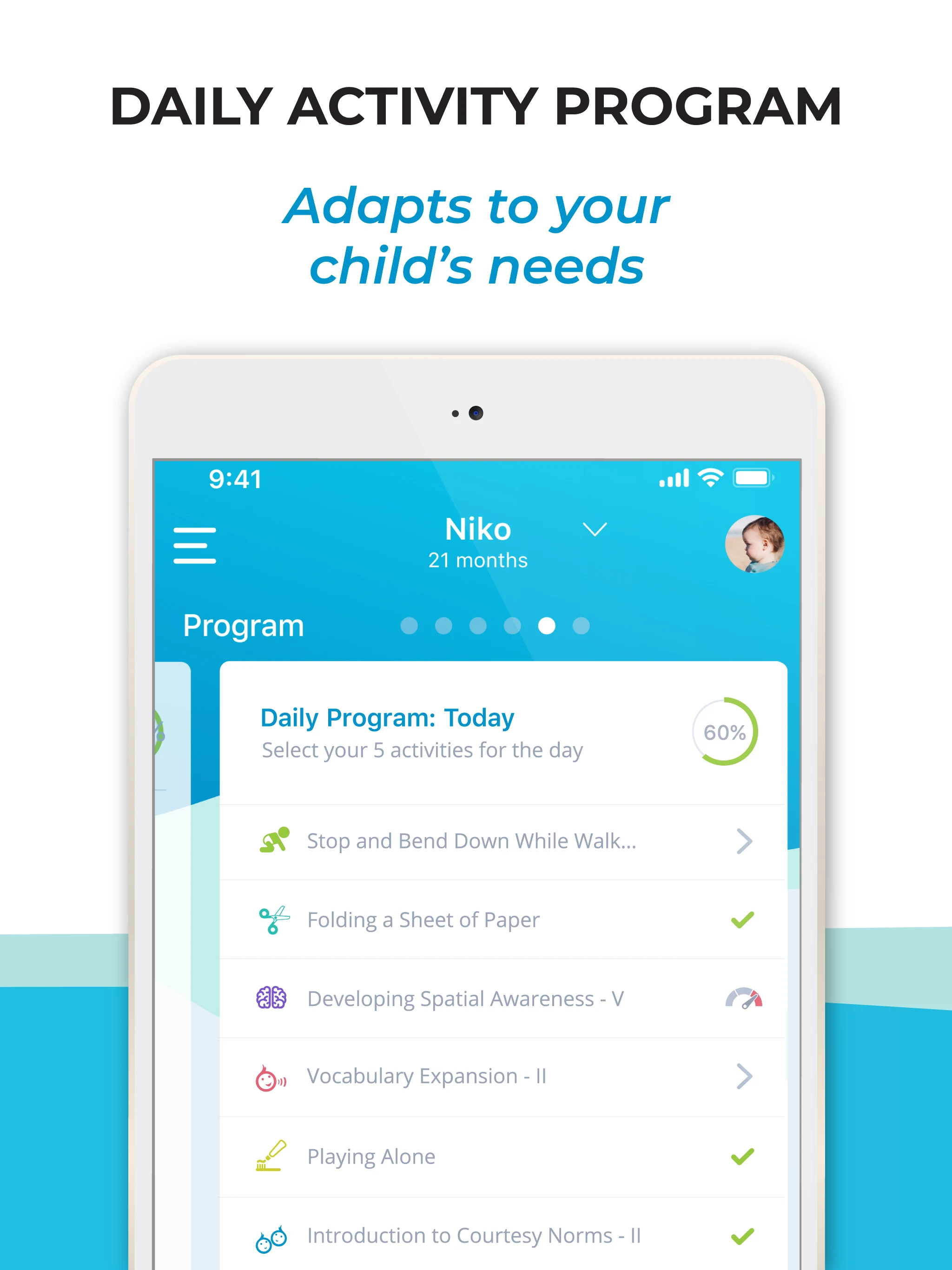 BabySparks - Development Activ screenshot